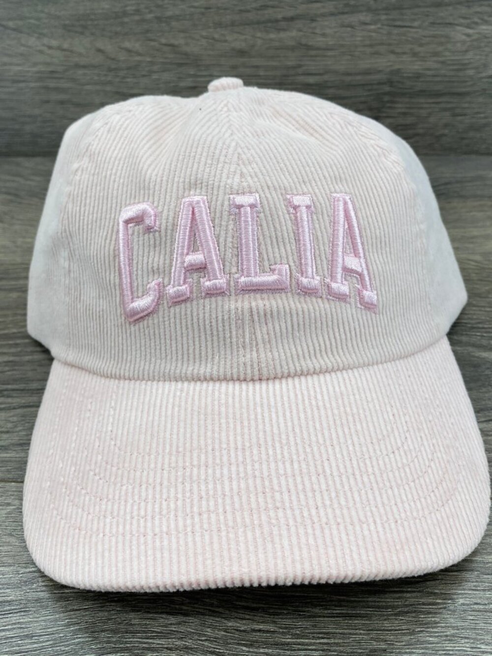 Calia Anniversary Cap Womens OSFM Pink Darling Corduroy Baseball Hat